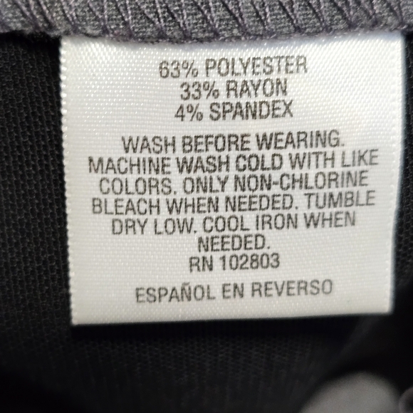 JM Collection Womens Gray Dress Pants‎ Size 6P - Picture 6 of 7